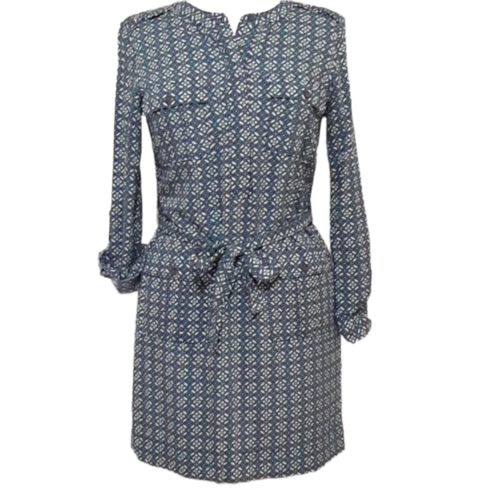 Banana Republic long sleeve shirt dress size 4